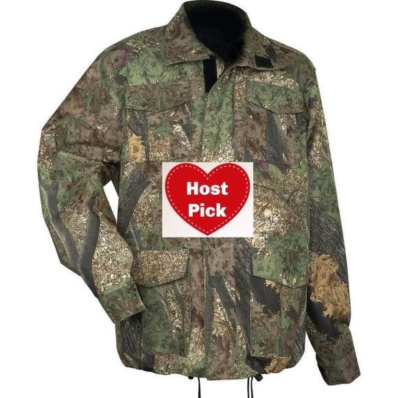 Hunting Jacket Water Resistant Invisible Camo Hunting Jacket for the Big & Tall - Picture 1 of 4